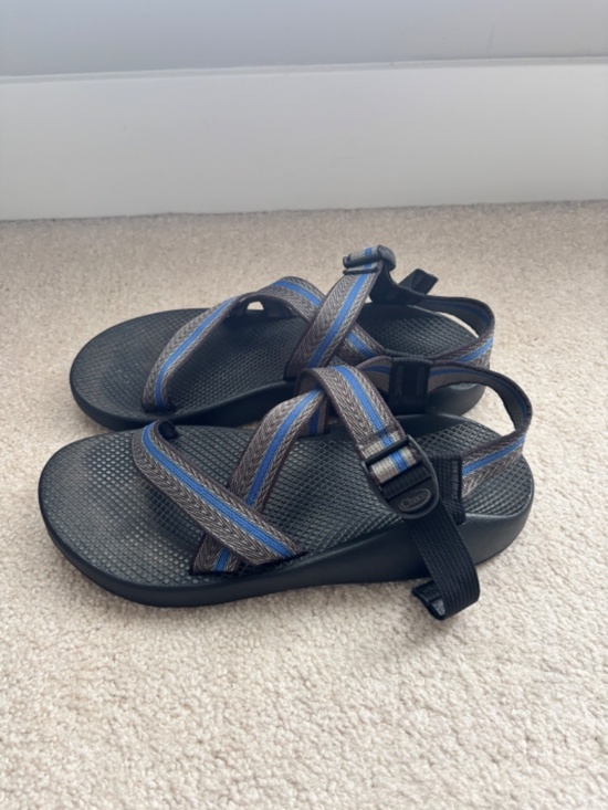 Chaco Z/2 Classic Sandals Men’s Size 12 Blue Gray Vibram Hiking Outdoor main image 4